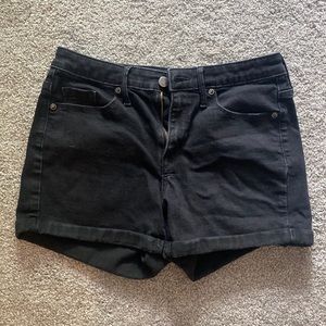 Black Jeans Shorts size 8